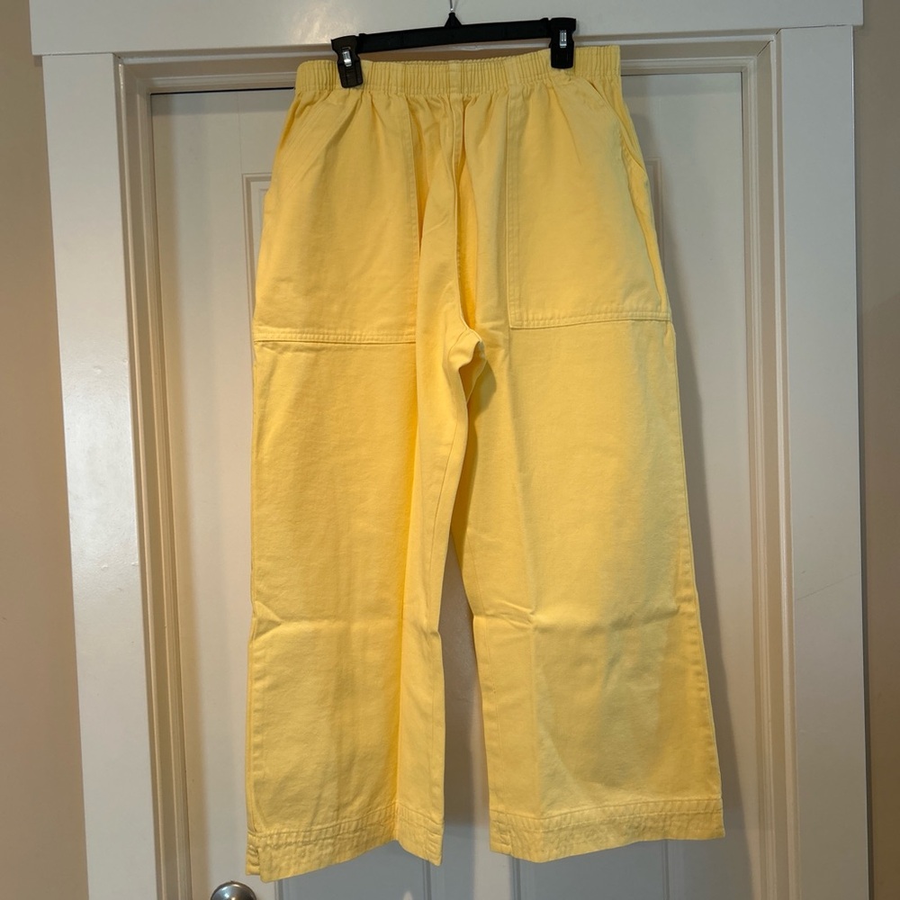 Yellow Unisex Action Pants